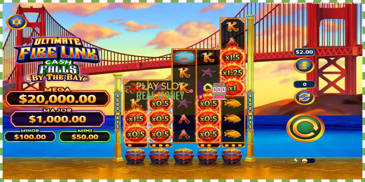 Slot Ultimate Fire Link Cash Falls By The Bay untuk wang sebenar, gambar - 2