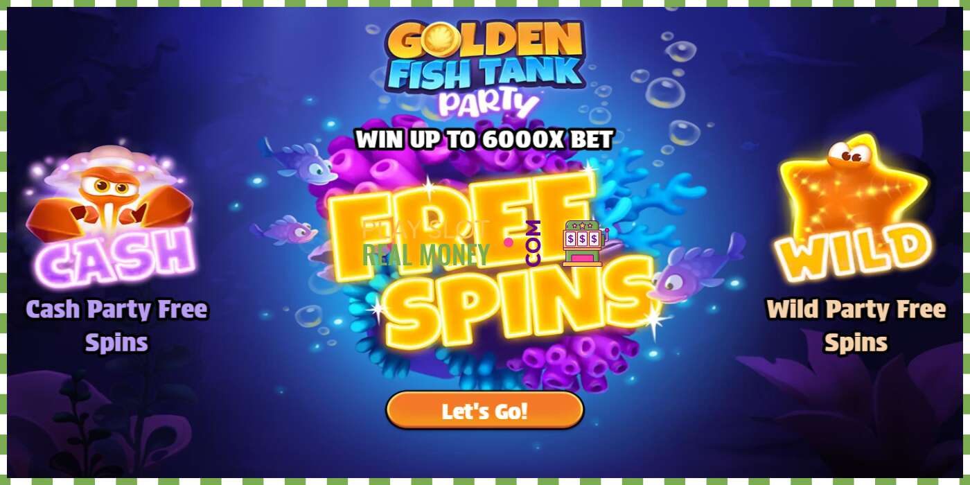 Слот Golden Fish Tank Party на реальные деньги, картинка - 1