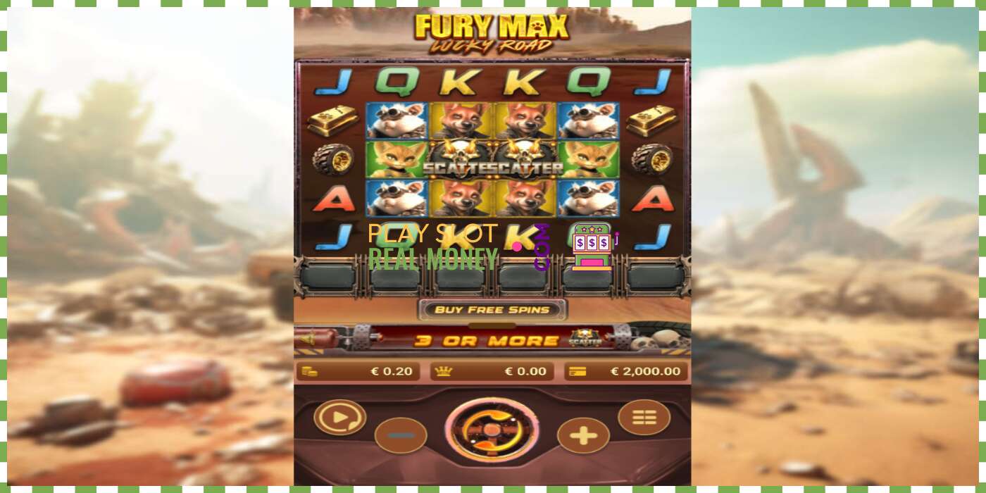 Слот Fury Max Lucky Road на реальные деньги, картинка - 2