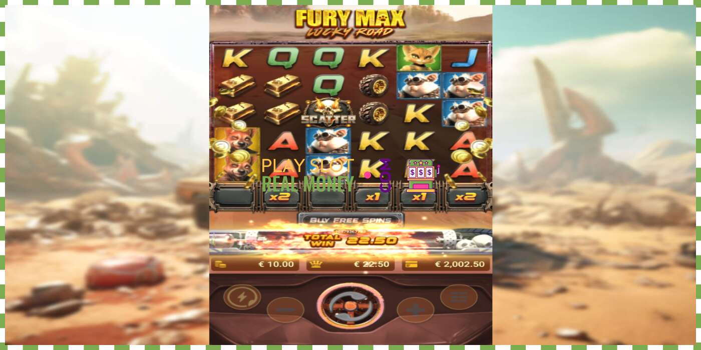 Слот Fury Max Lucky Road на реальные деньги, картинка - 3