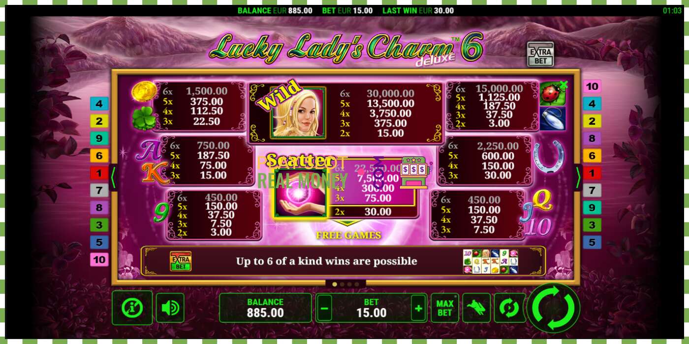 Слот Lucky Ladys Charm Deluxe 6 на реальные деньги, картинка - 5