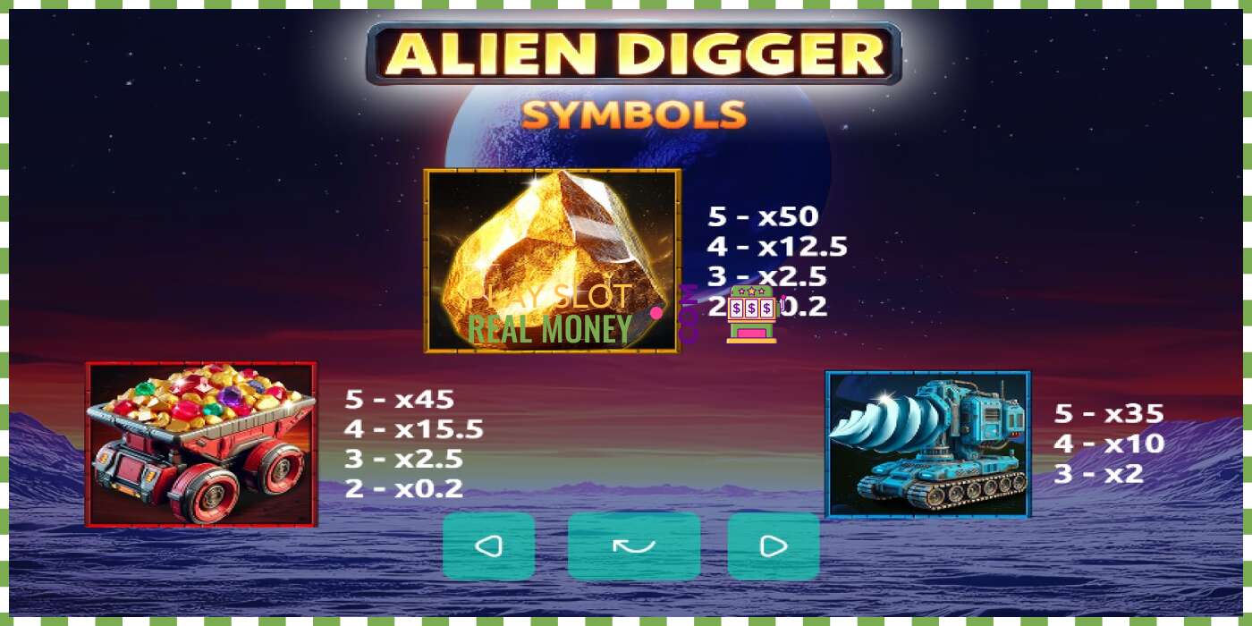 Slot Alien Digger por dinheiro real, foto - 3