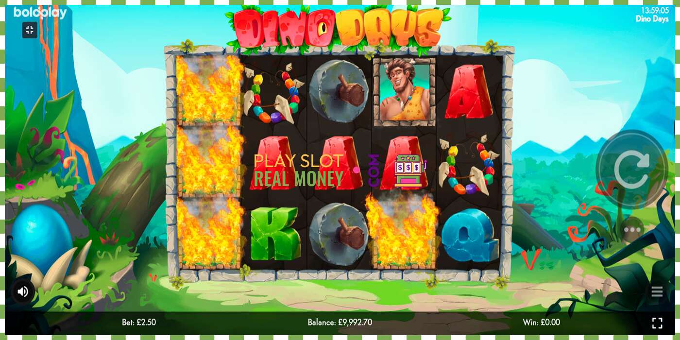 Слот Dino Days на реальные деньги, картинка - 3