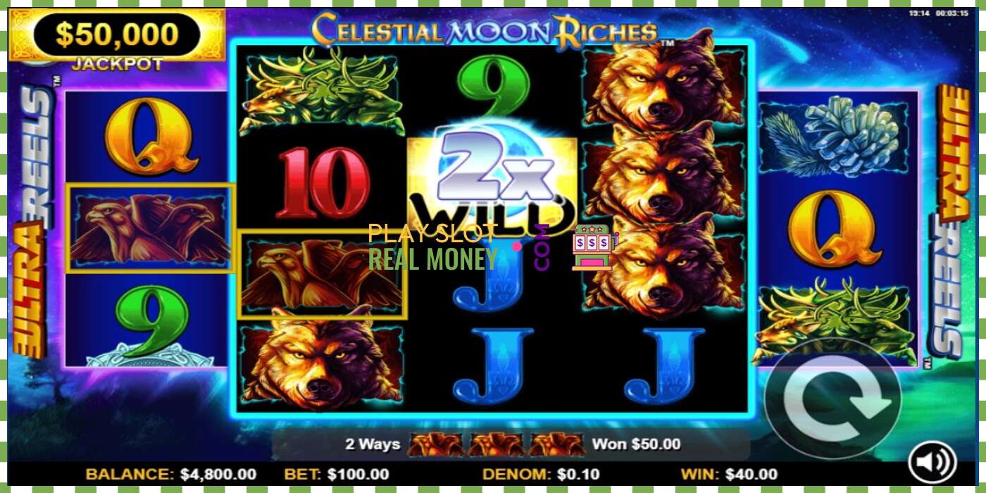 Слот Celestial Moon Riches на реальные деньги, картинка - 3