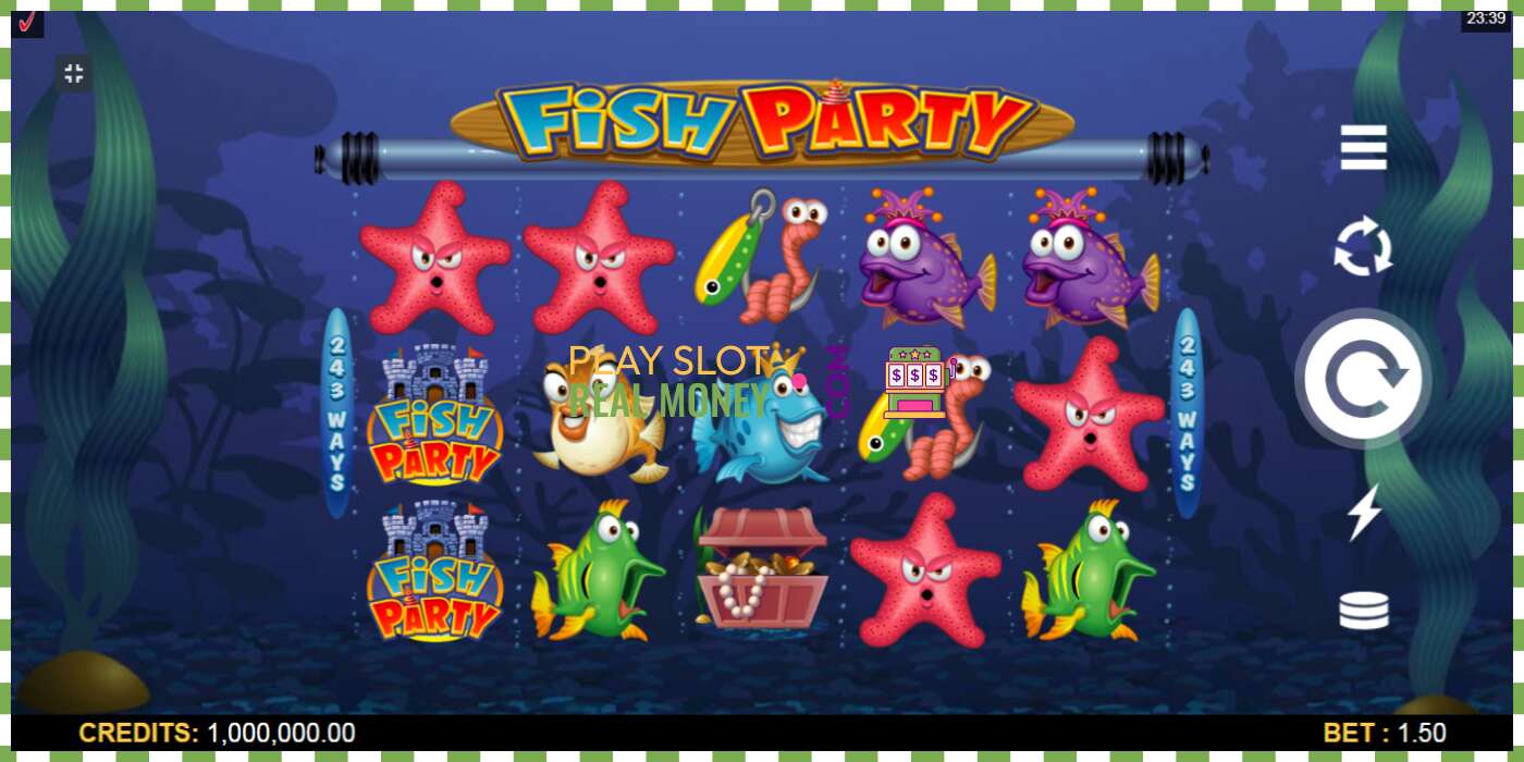 Слот Fish Party на реальные деньги, картинка - 1