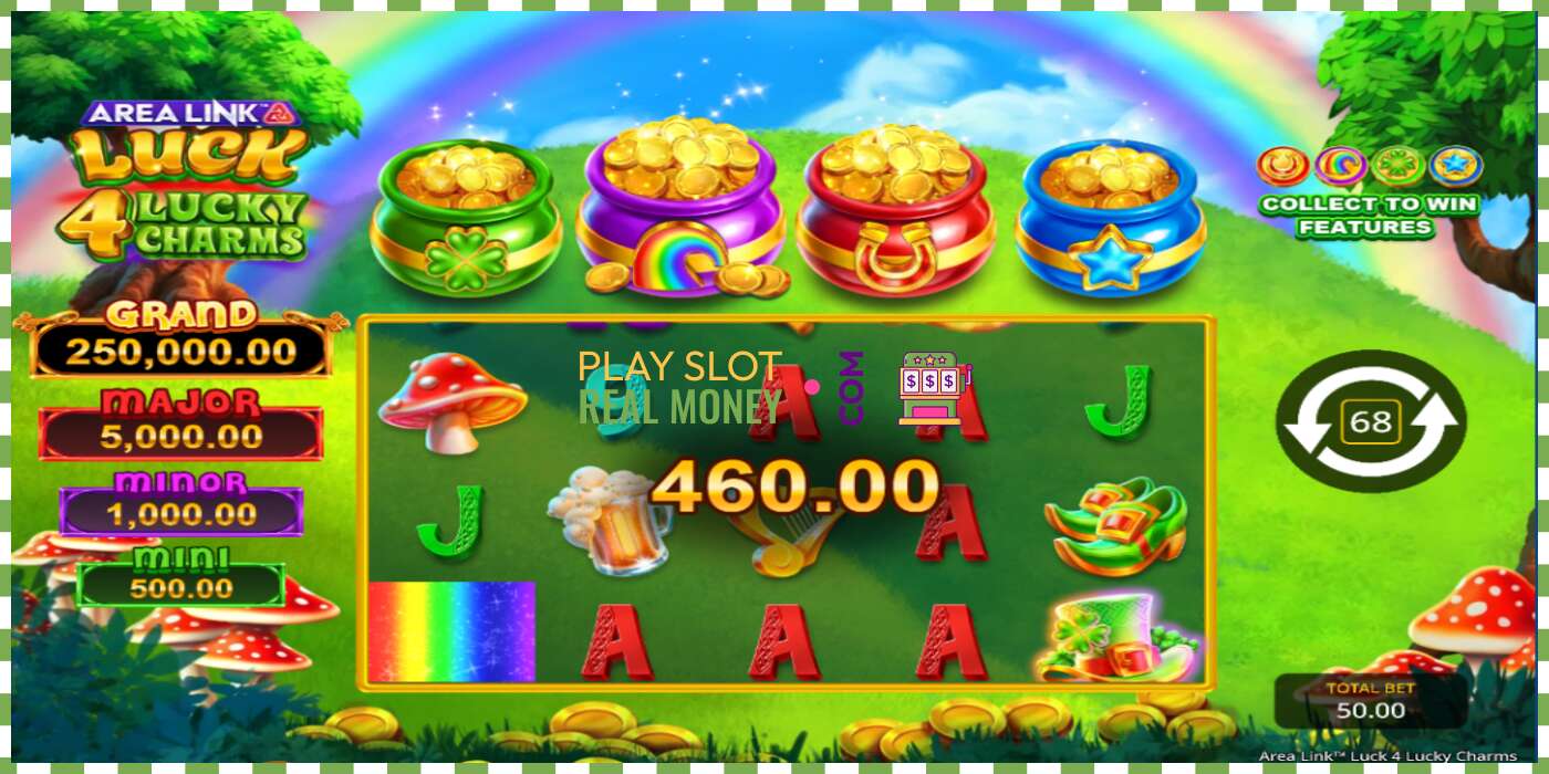 Слот Area Link Luck 4 Lucky Charms на реальные деньги, картинка - 6