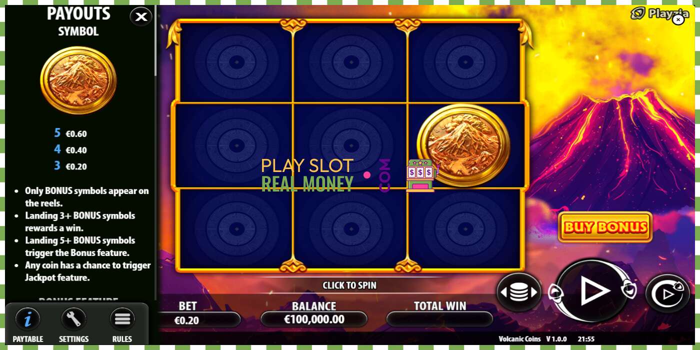 Slot Volcanic Coins za skutočné peniaze, obrázok - 6