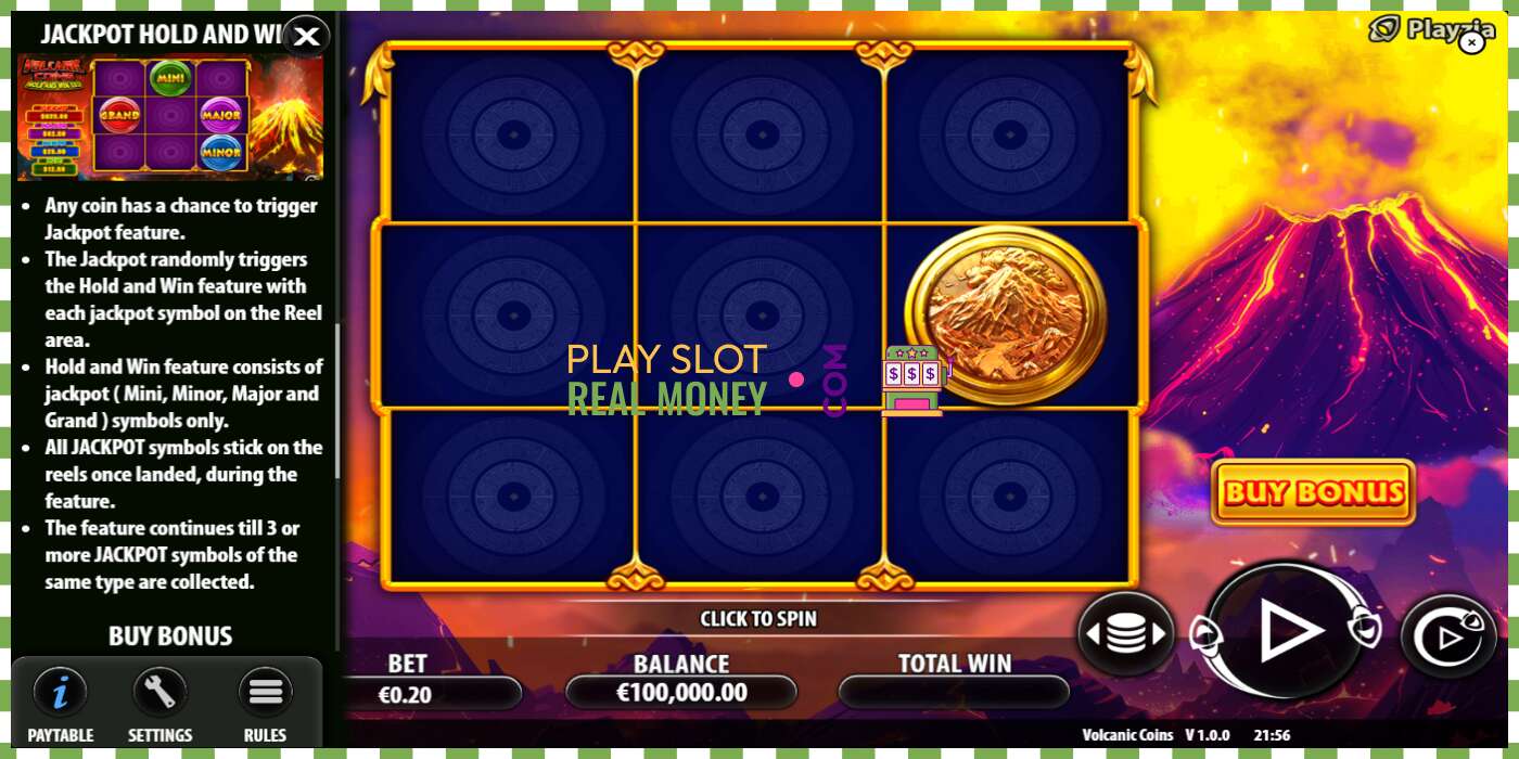 Slot Volcanic Coins za skutočné peniaze, obrázok - 7