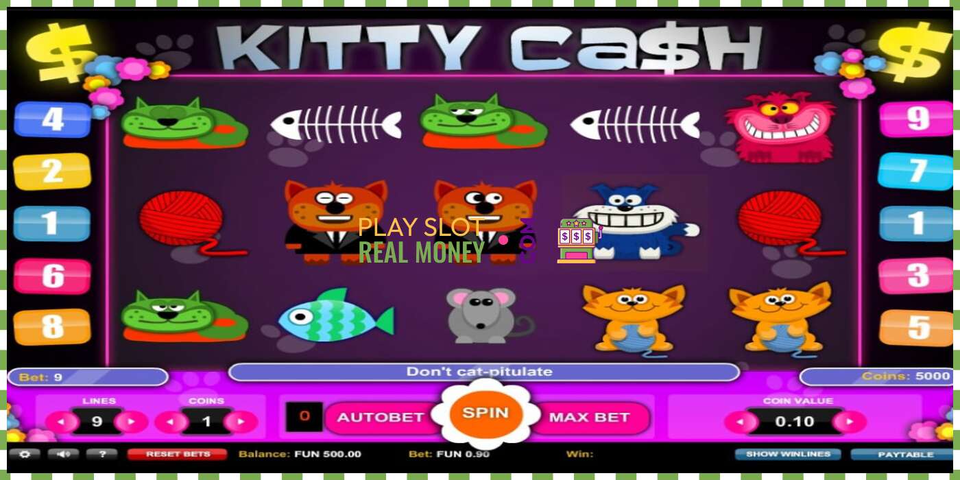 Слот Kitty Cash на реальные деньги, картинка - 1