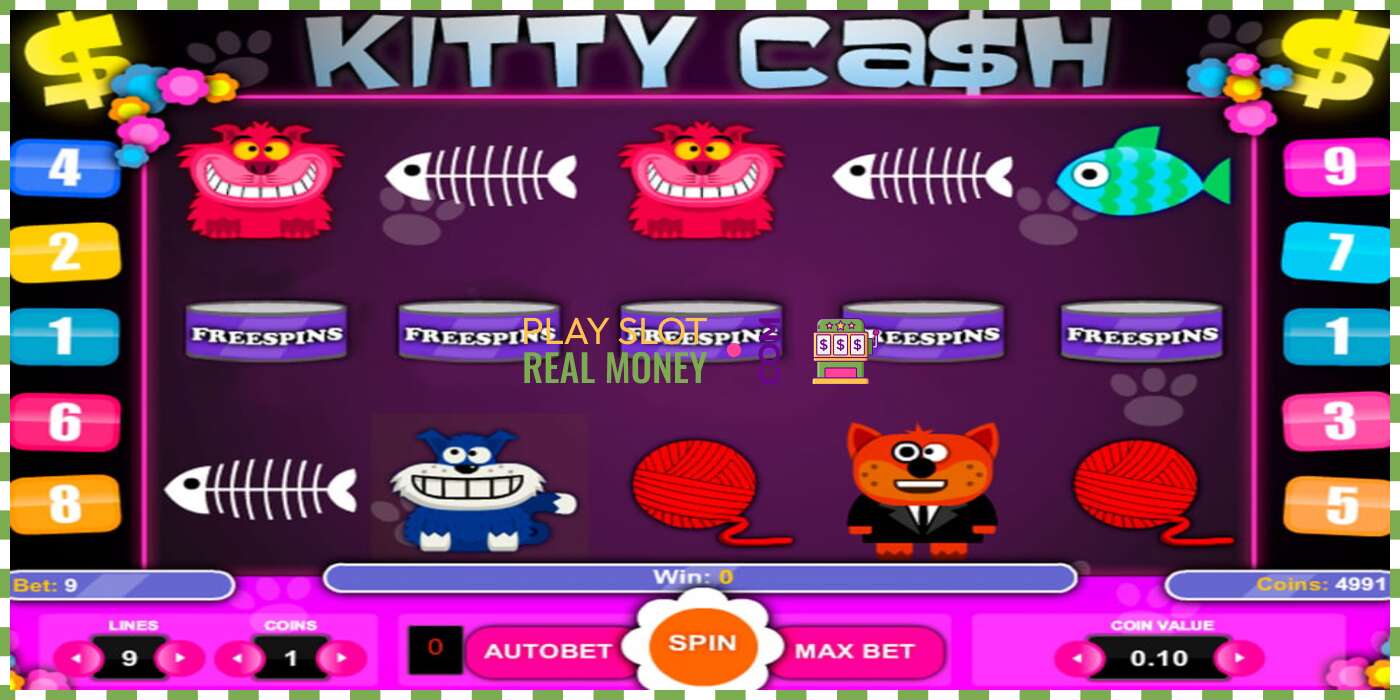 Слот Kitty Cash на реальные деньги, картинка - 2