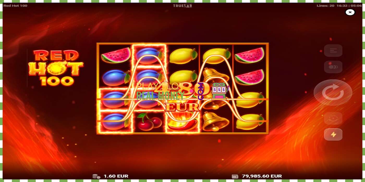 Slots Red Hot 100 par īstu naudu, bilde - 2