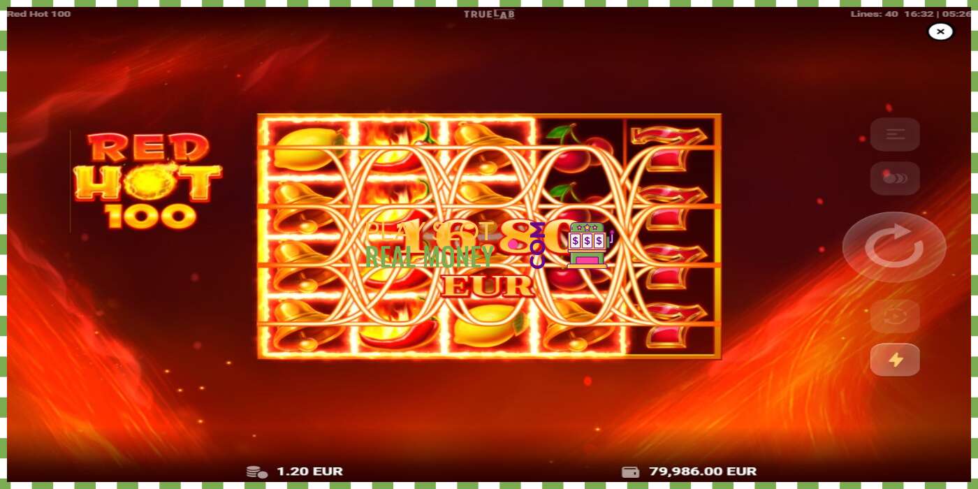 Slots Red Hot 100 par īstu naudu, bilde - 3