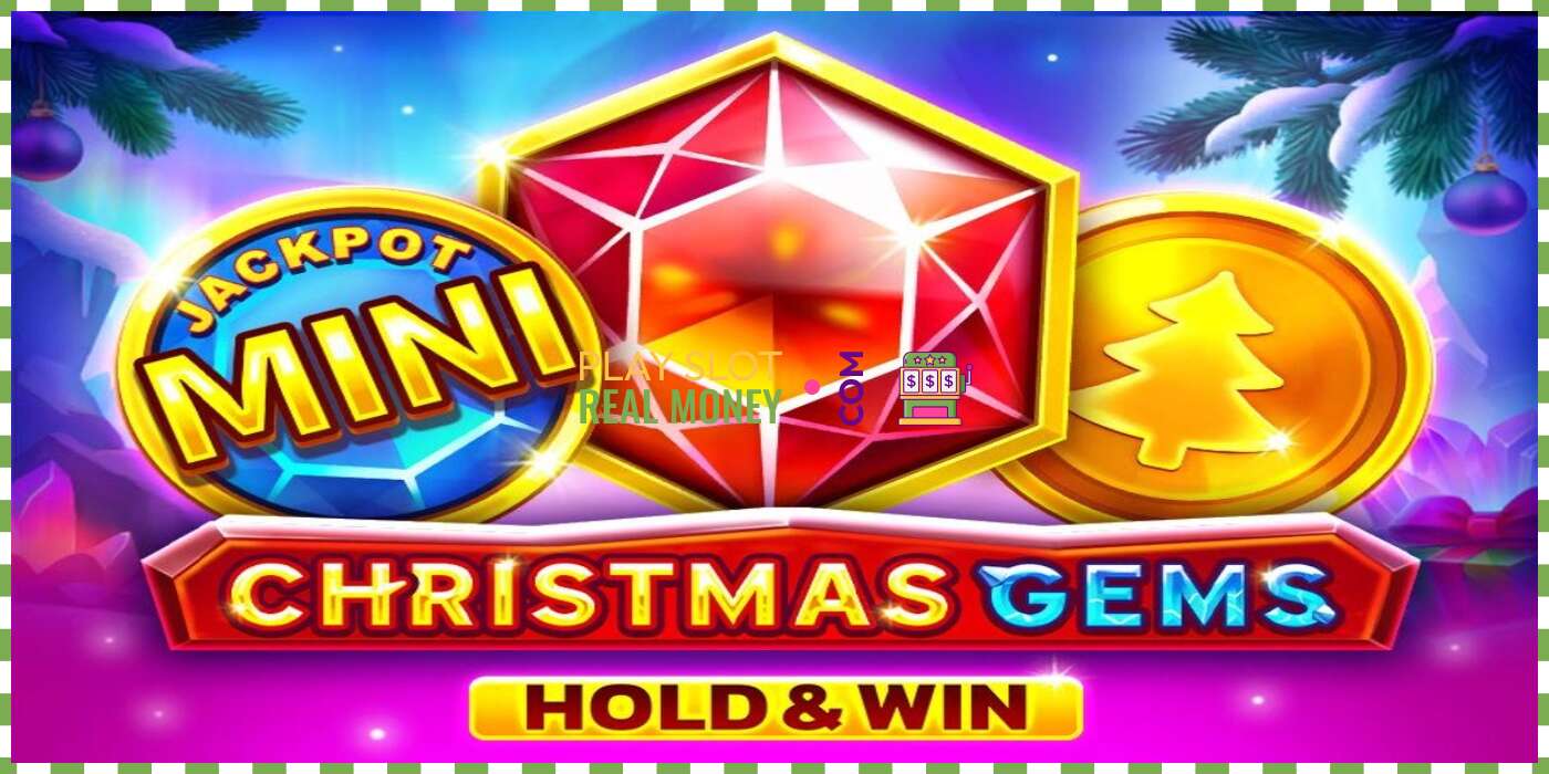 Слот Christmas Gems Hold & Win на реальные деньги, картинка - 1