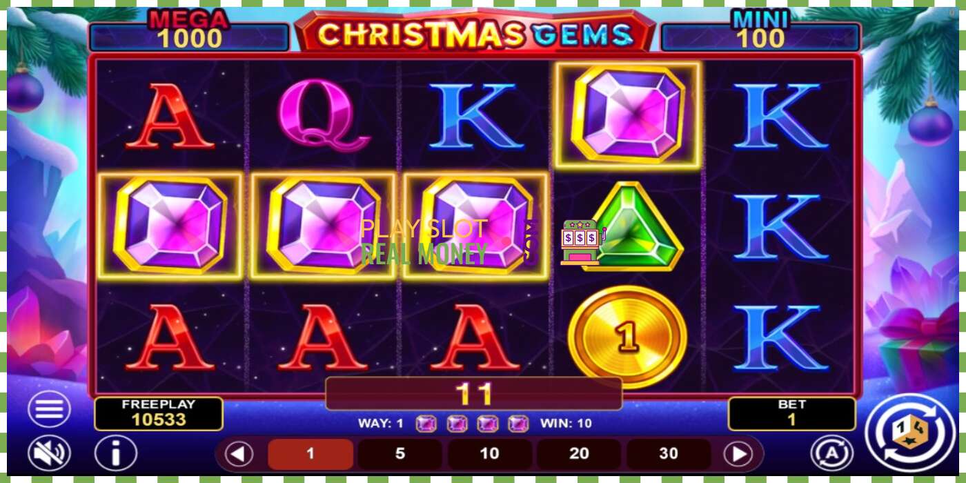 Слот Christmas Gems Hold & Win на реальные деньги, картинка - 4