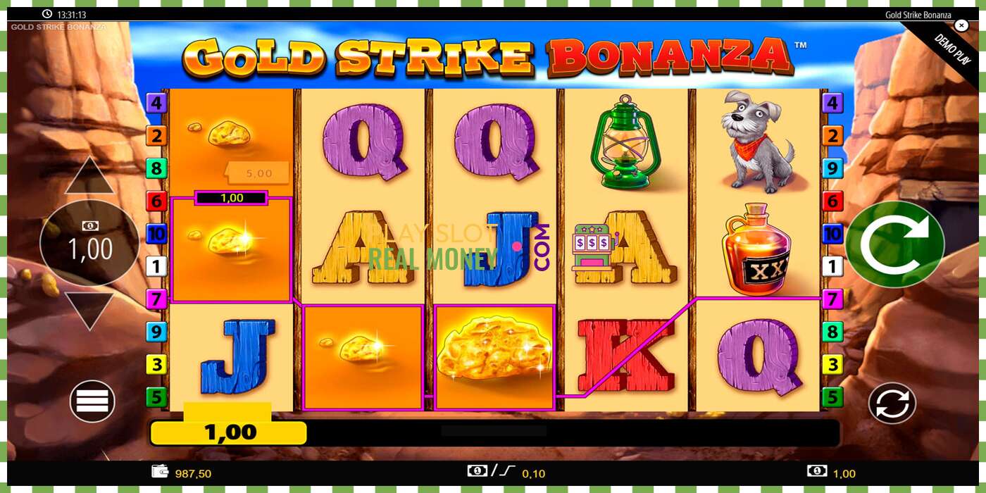 Sleuf Gold Strike Bonanza voor echt geld, foto - 5