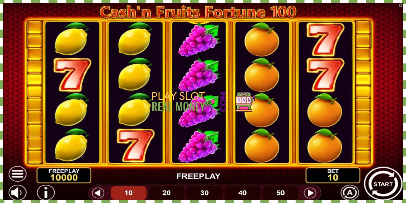 Слот Cashn Fruits Fortune 100 на реальные деньги, картинка - 1