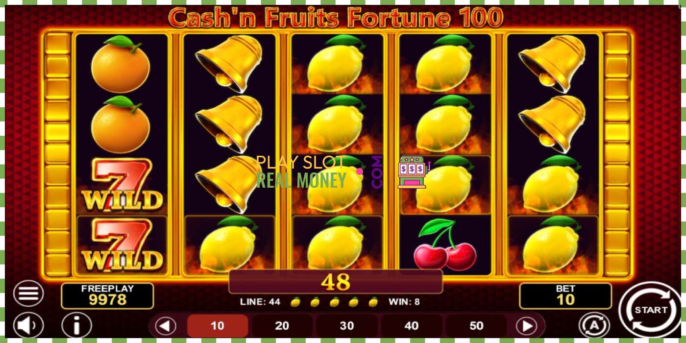 Слот Cashn Fruits Fortune 100 на реальные деньги, картинка - 2