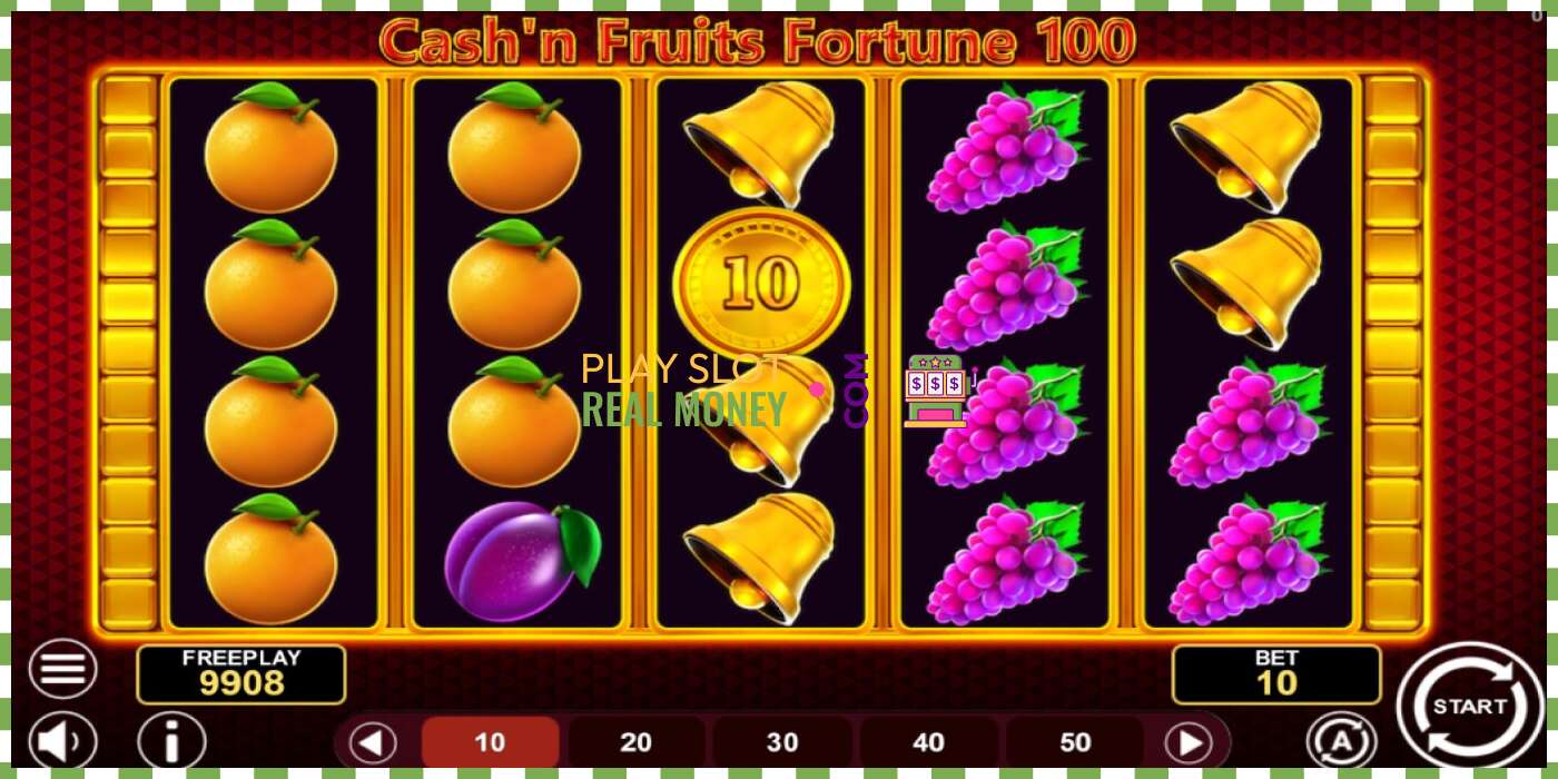 Слот Cashn Fruits Fortune 100 на реальные деньги, картинка - 3