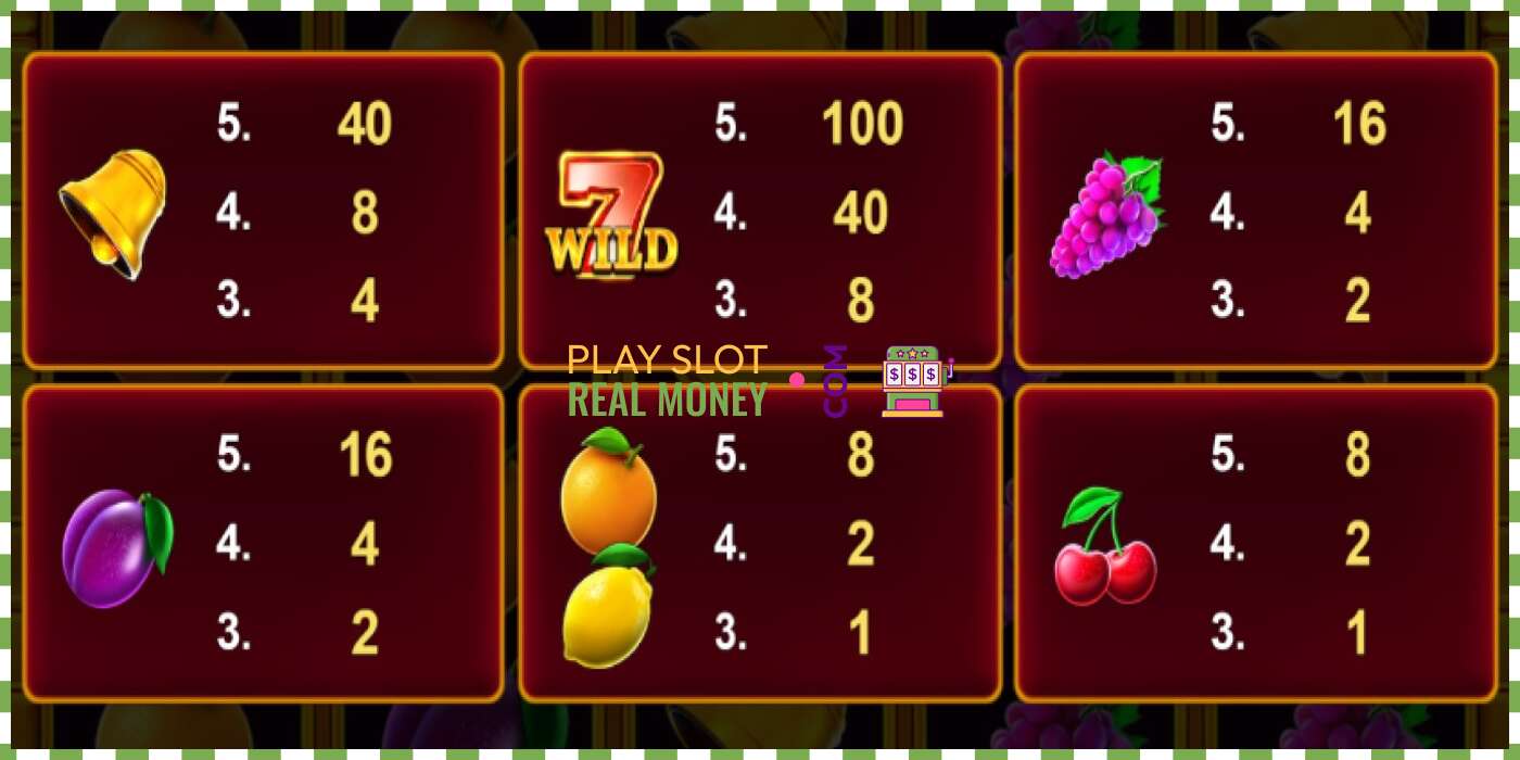 Слот Cashn Fruits Fortune 100 на реальные деньги, картинка - 4