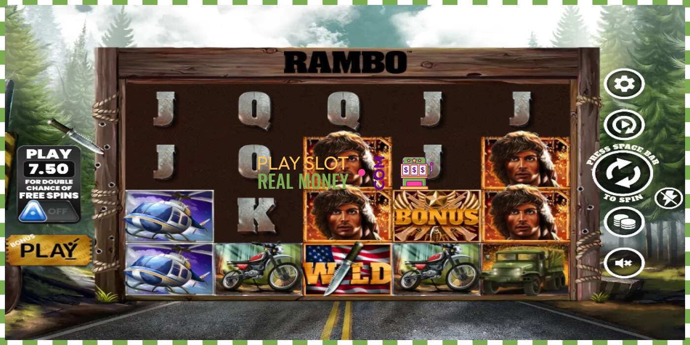 Slot Rambo za skutočné peniaze, obrázok - 1