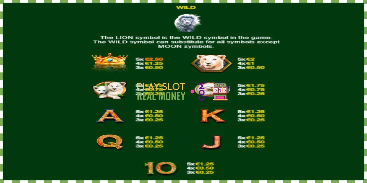 Слот Full Moon: White King PowerPlay Jackpot на реальные деньги, картинка - 6