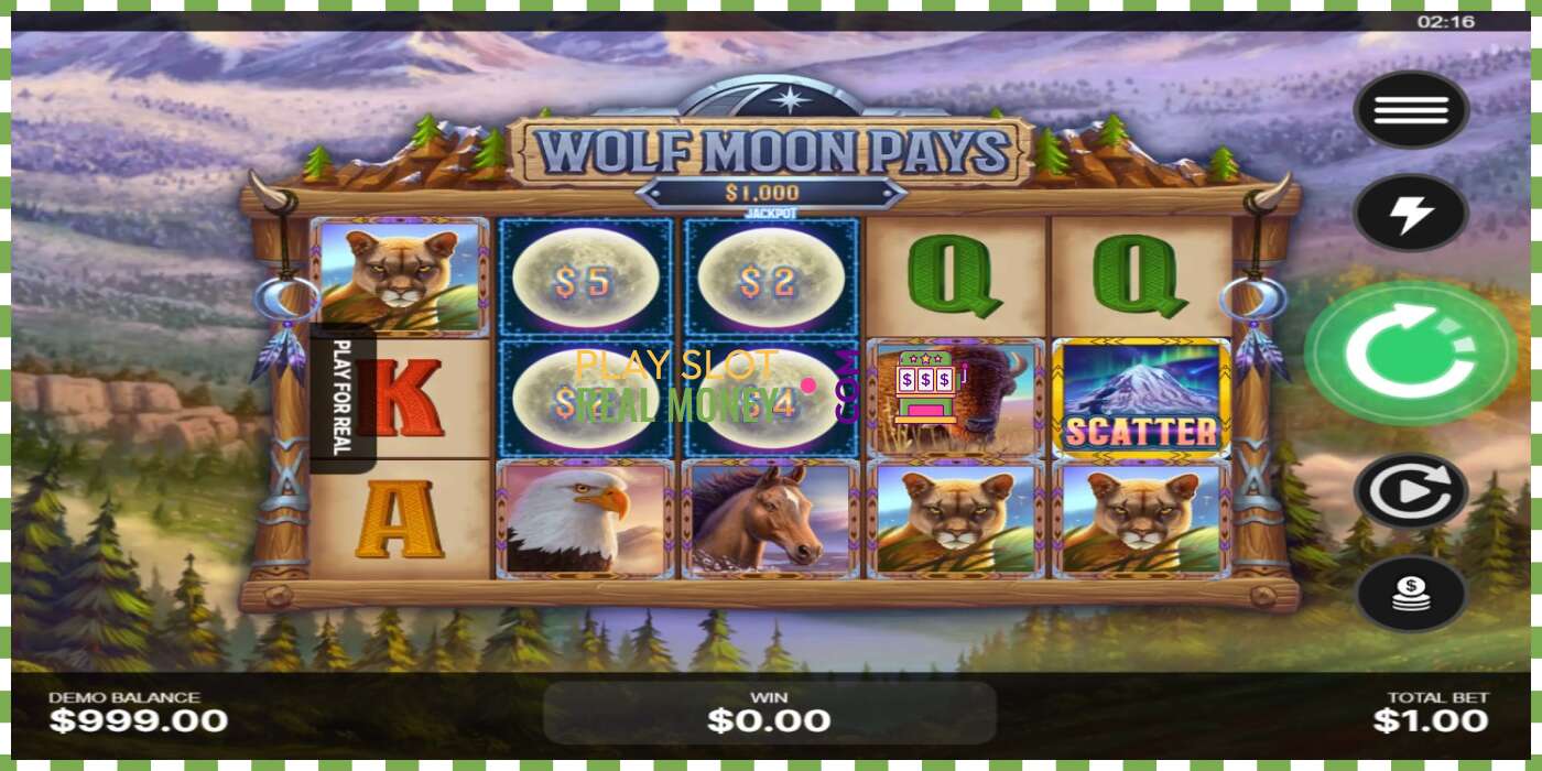 Slot Wolf Moon Pays za pravi novac, slika - 2