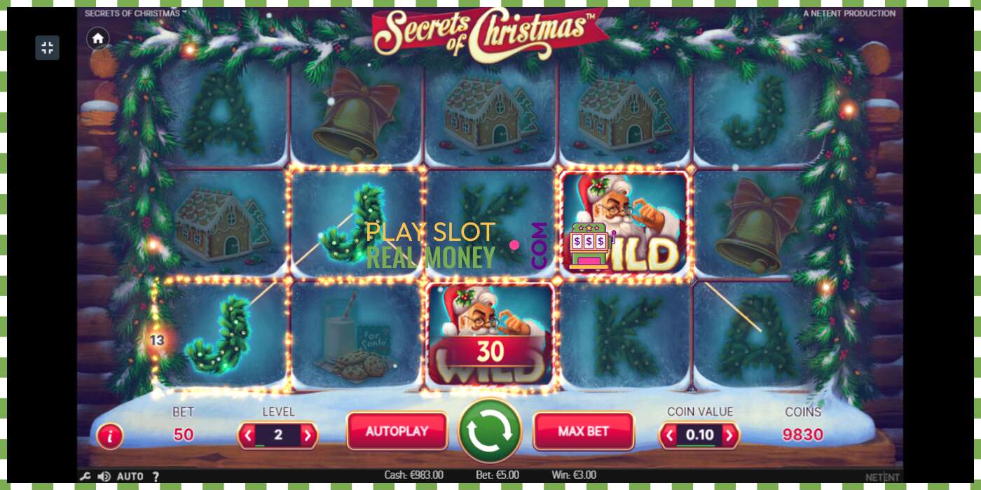 Slots Secrets of Christmas par īstu naudu, bilde - 3