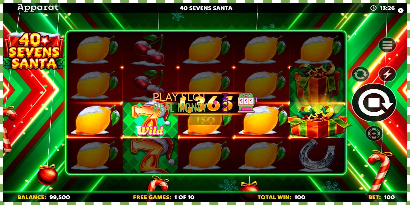 Slot 40 Sevens Santa za skutočné peniaze, obrázok - 5