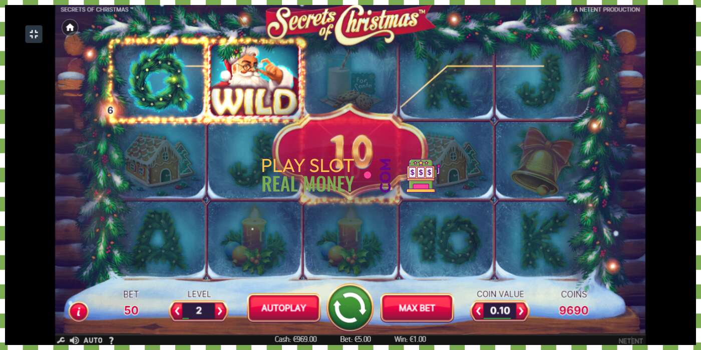 Slots Secrets of Christmas par īstu naudu, bilde - 4