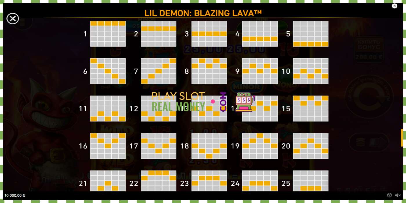 Слот Lil Demon Blazing Lava на реальные деньги, картинка - 6