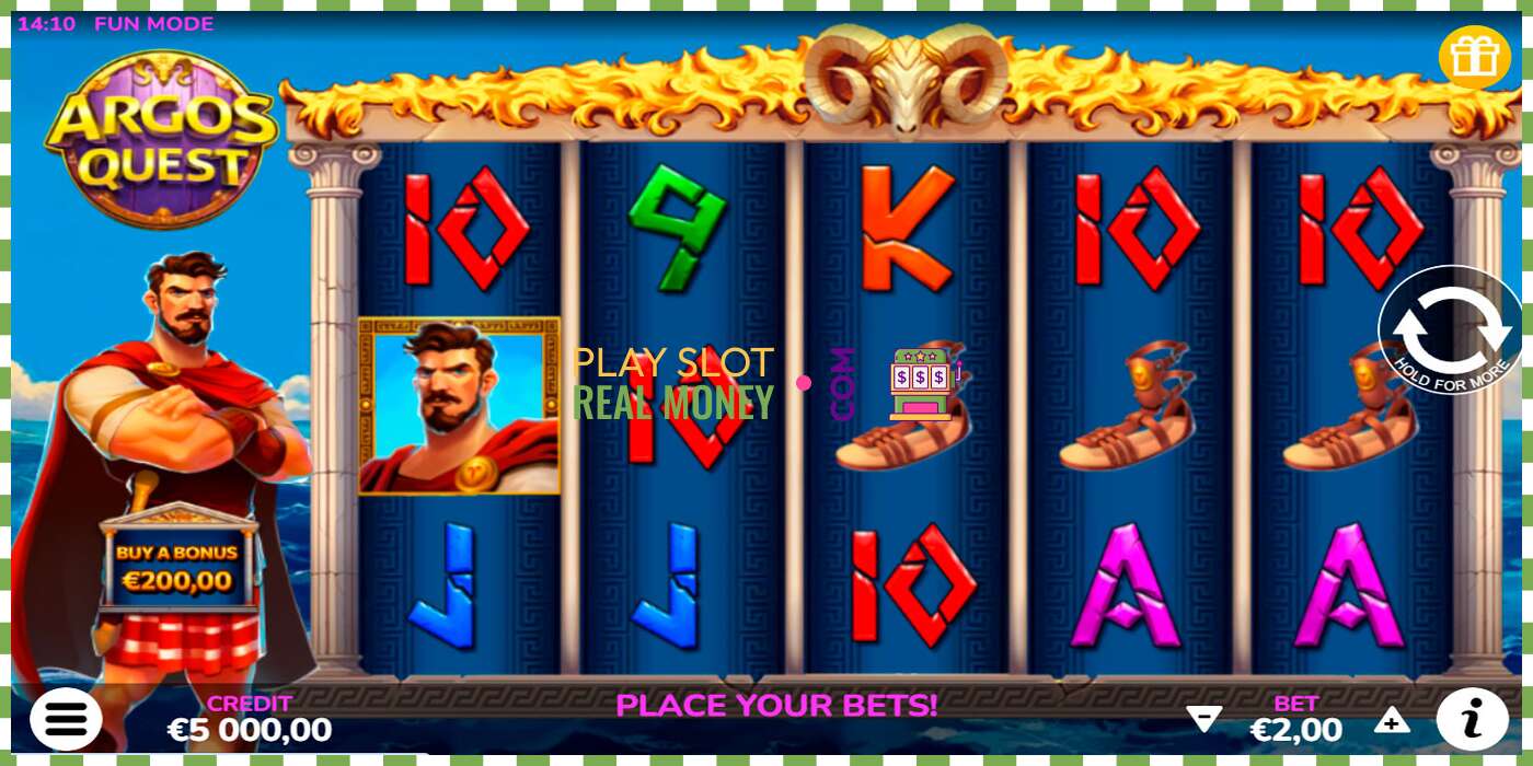 Slot Argos Quest oikealla rahalla, kuva - 1