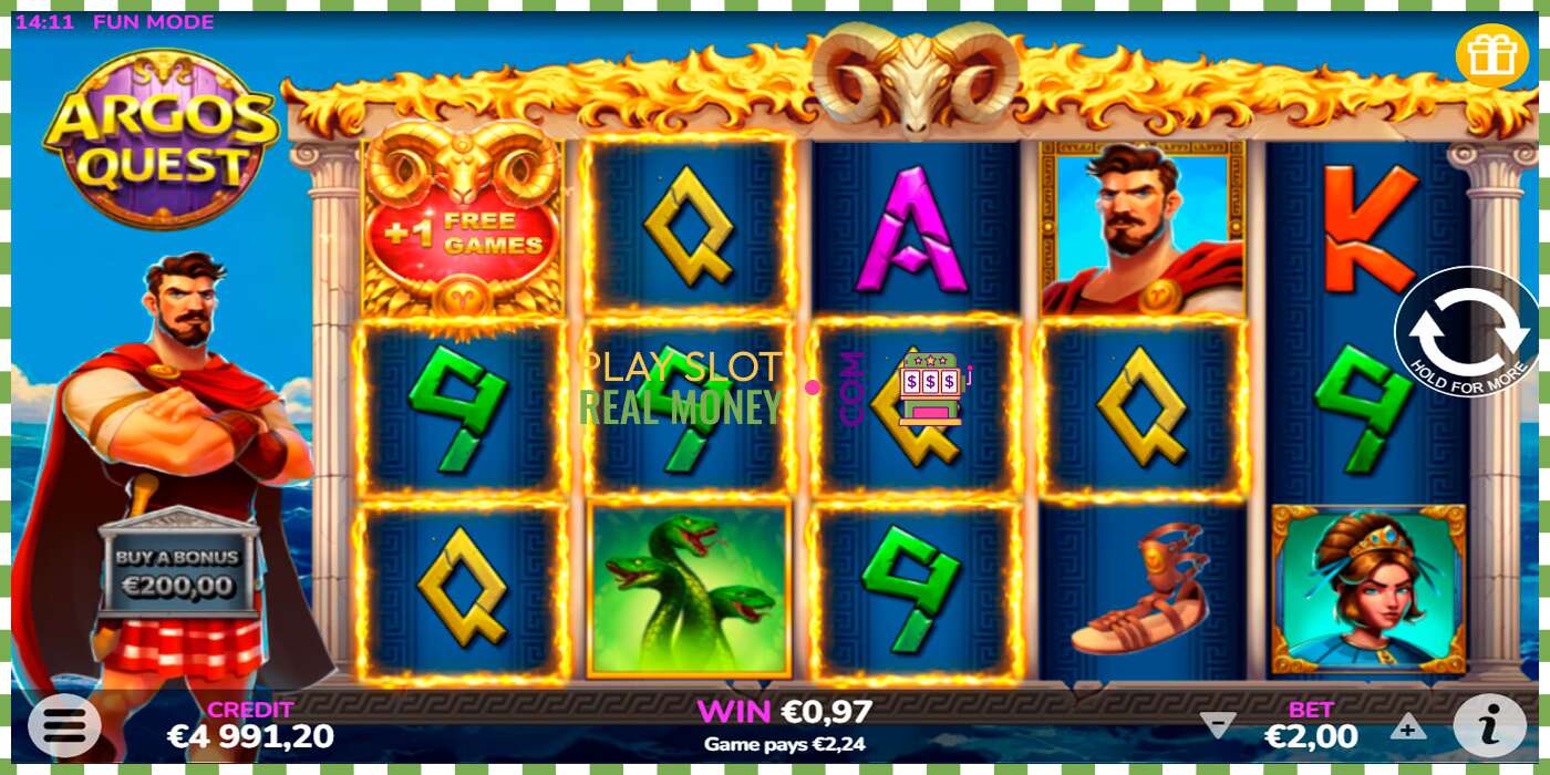 Slot Argos Quest oikealla rahalla, kuva - 3