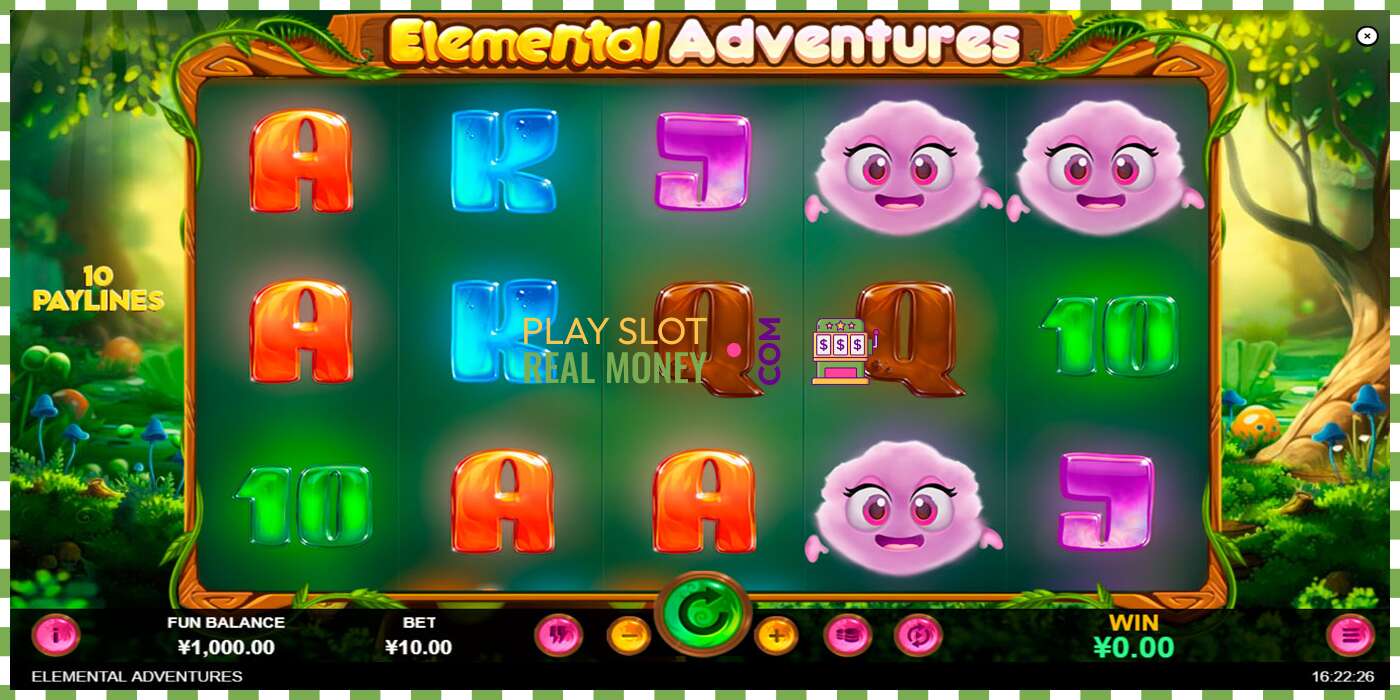 Слот Elemental Adventures на реальные деньги, картинка - 1