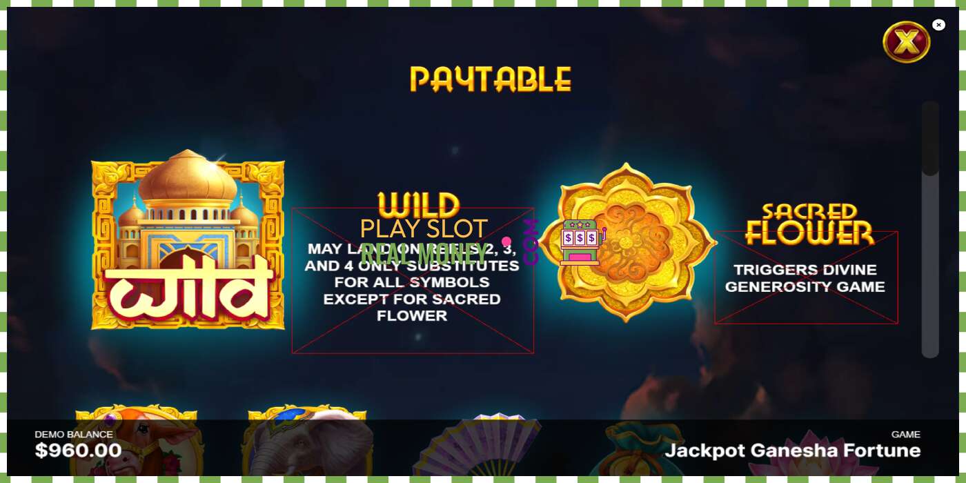 Слот Jackpot Ganesha Fortune на реальные деньги, картинка - 5