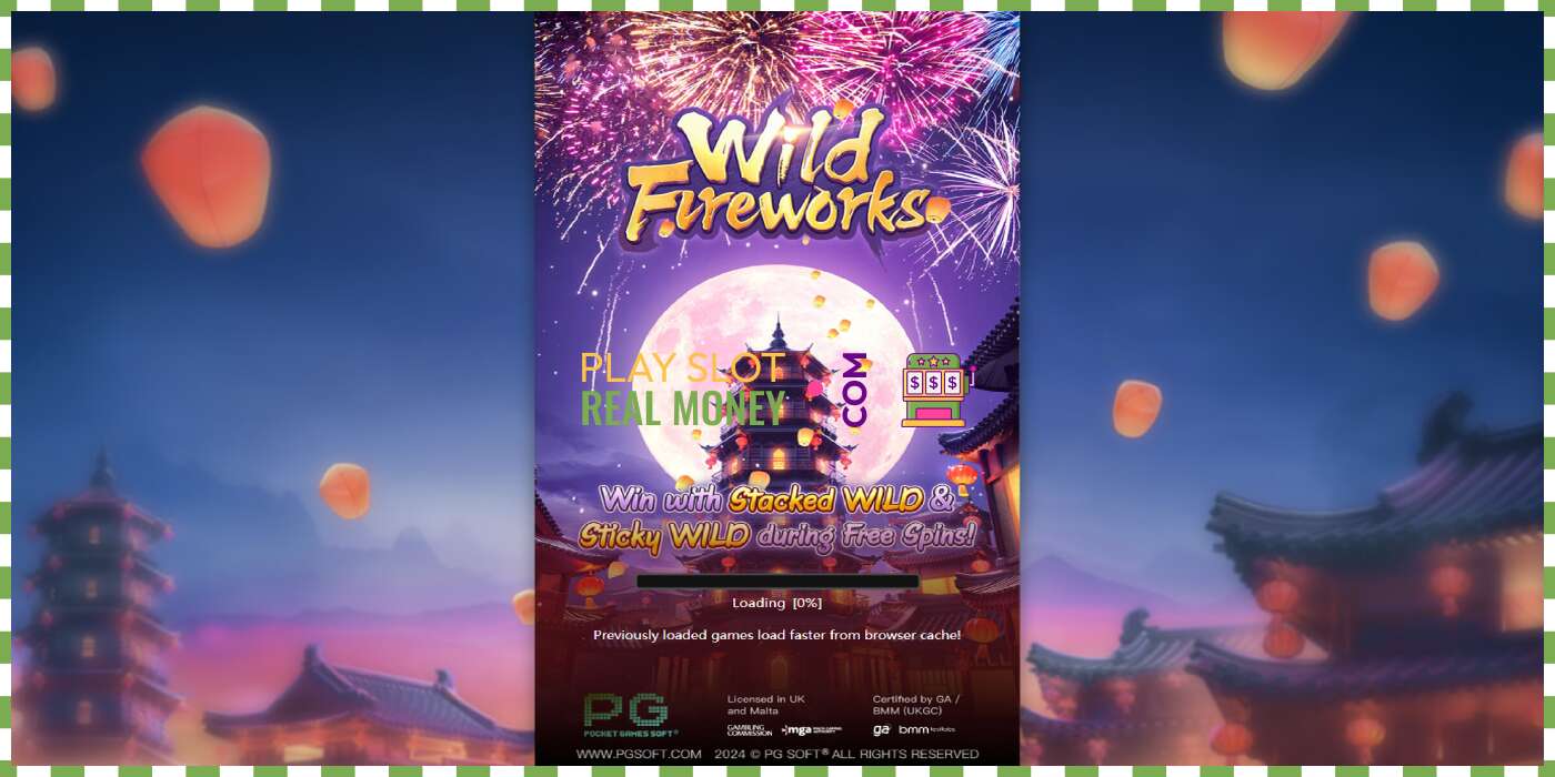 Слот Wild Fireworks на реальные деньги, картинка - 1