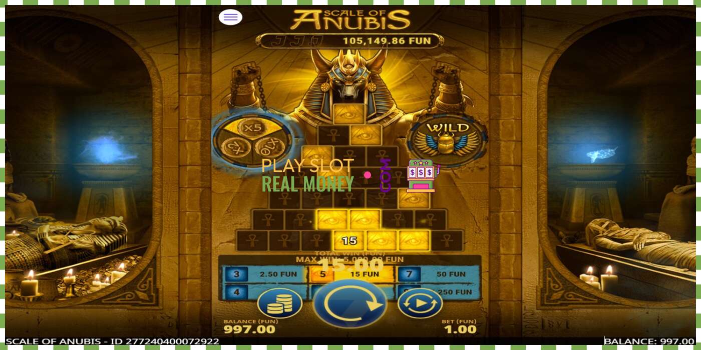 Слот Scale of Anubis на реальные деньги, картинка - 3