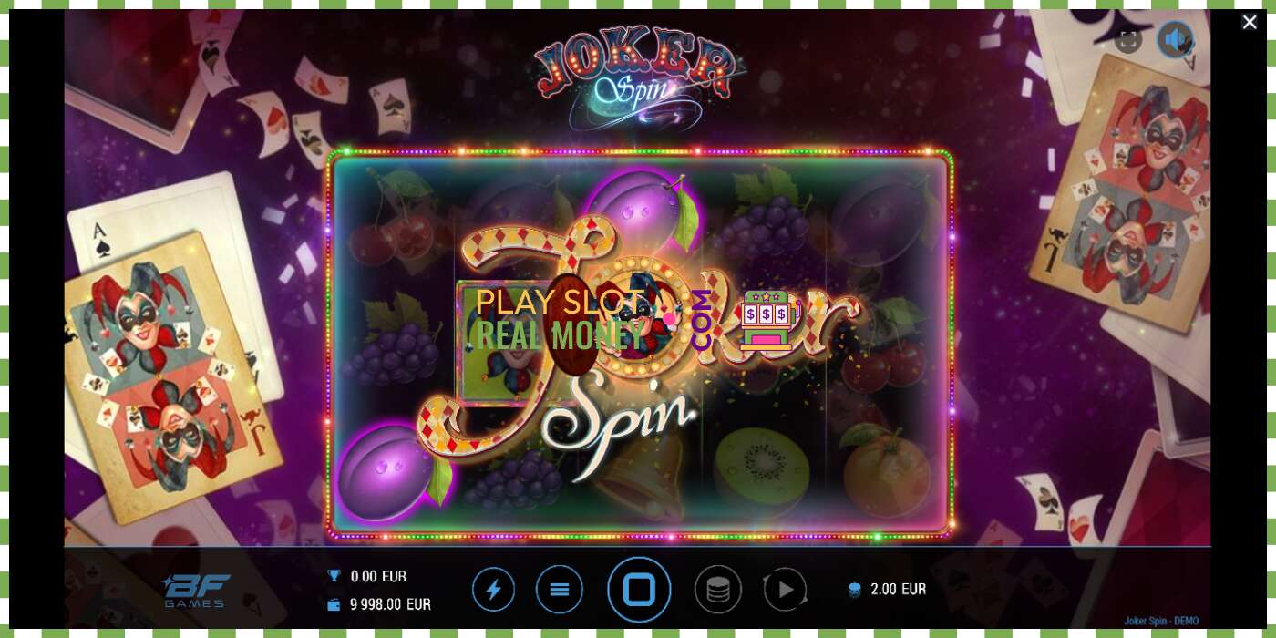 Slot Joker Spin for real money, picture - 3