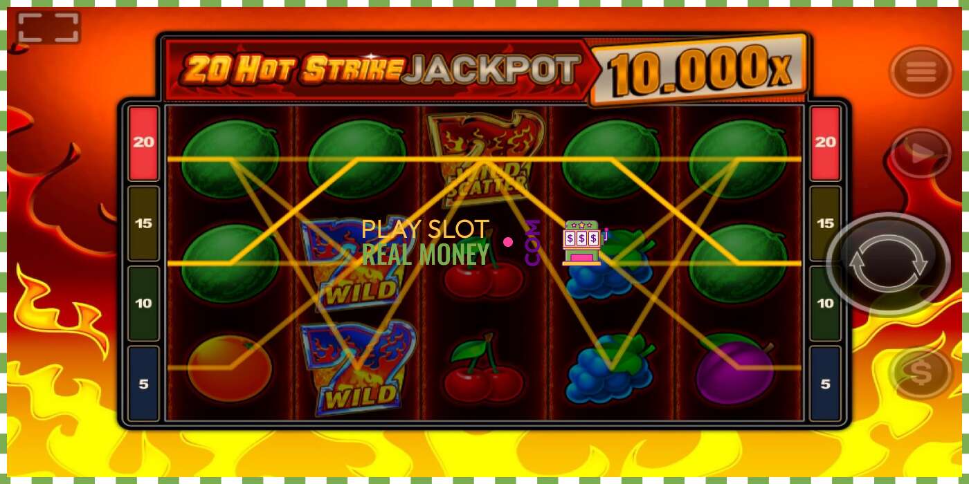 Слот 20 Hot Strike Jackpot на реальные деньги, картинка - 3