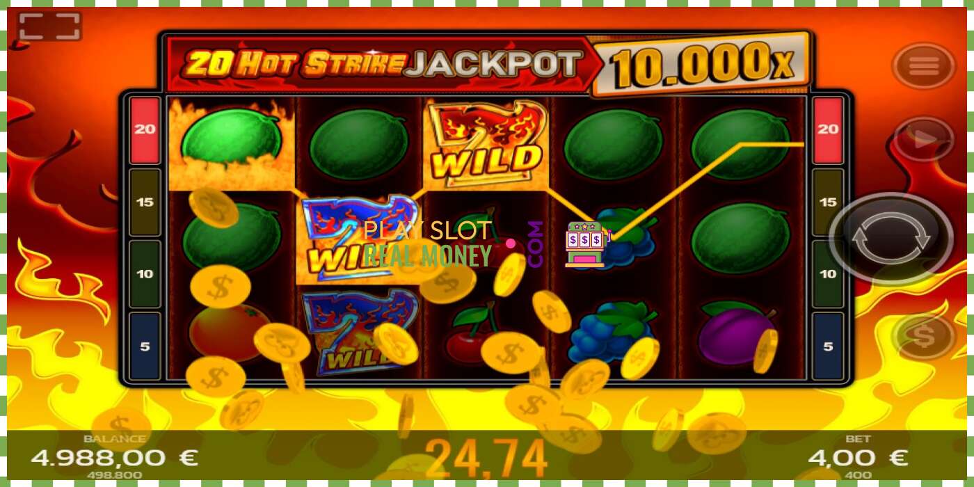 Слот 20 Hot Strike Jackpot на реальные деньги, картинка - 4