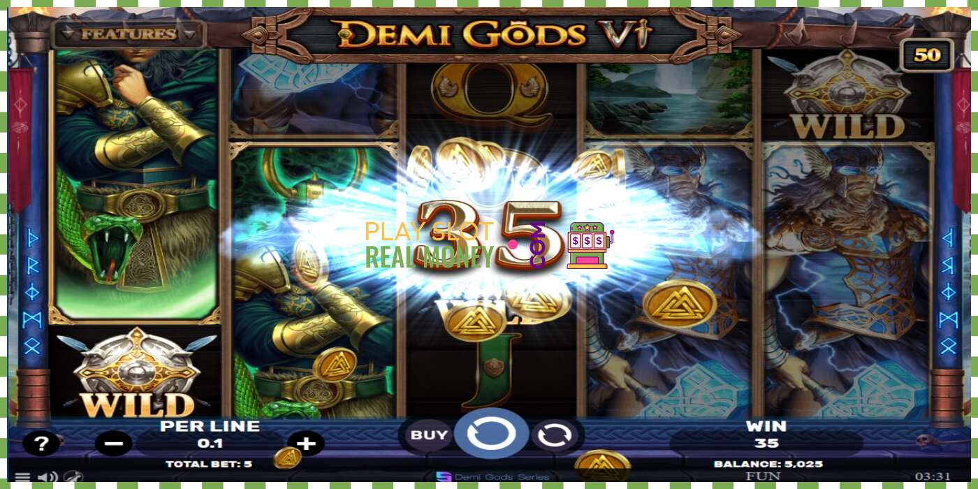 Slot Demi Gods 6 for real money, picture - 3