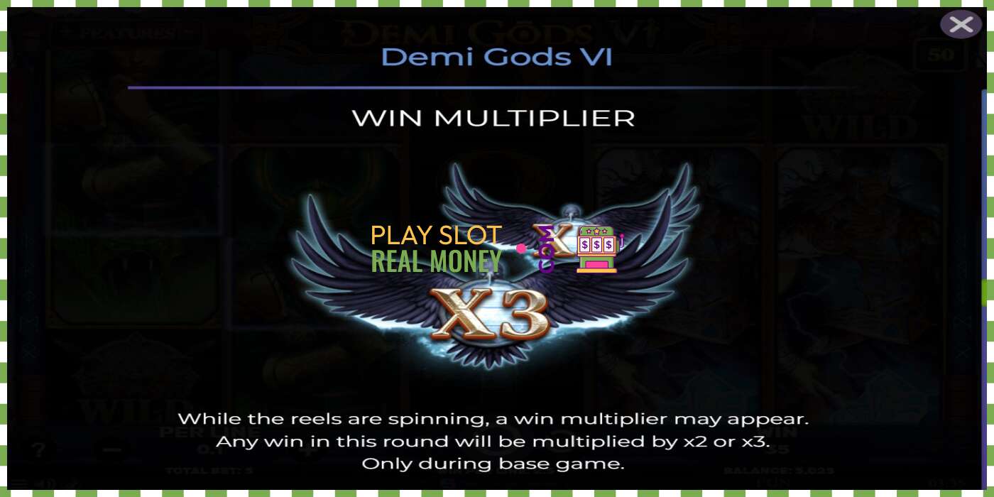 Slot Demi Gods 6 for real money, picture - 6