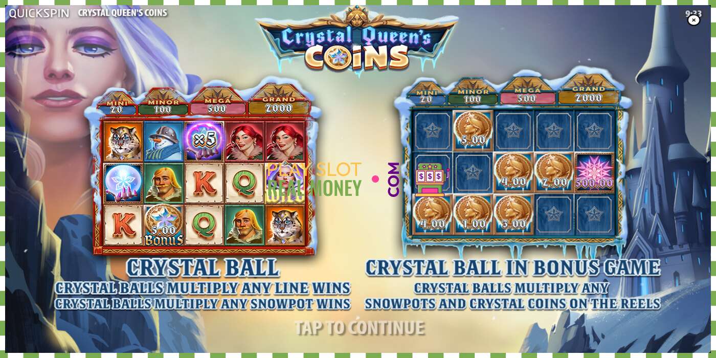 Слот Crystal Queens Coins на реальные деньги, картинка - 1