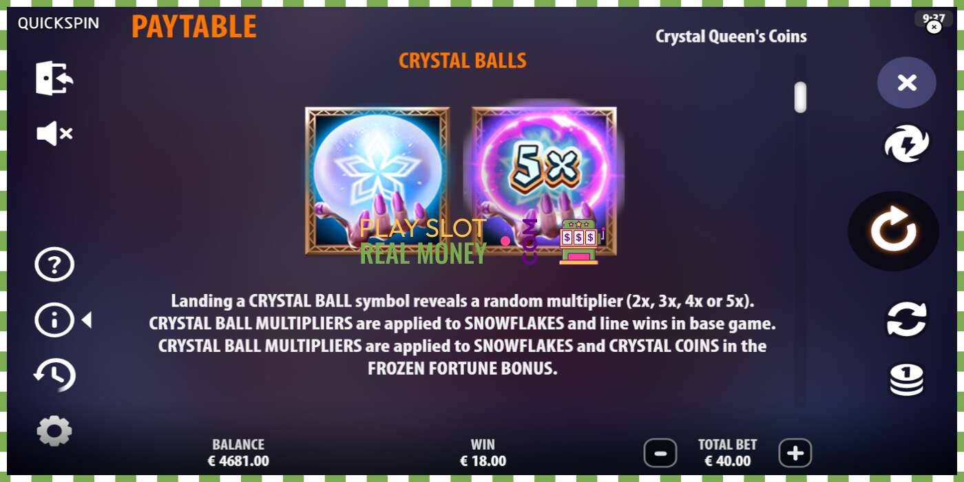 Слот Crystal Queens Coins на реальные деньги, картинка - 6