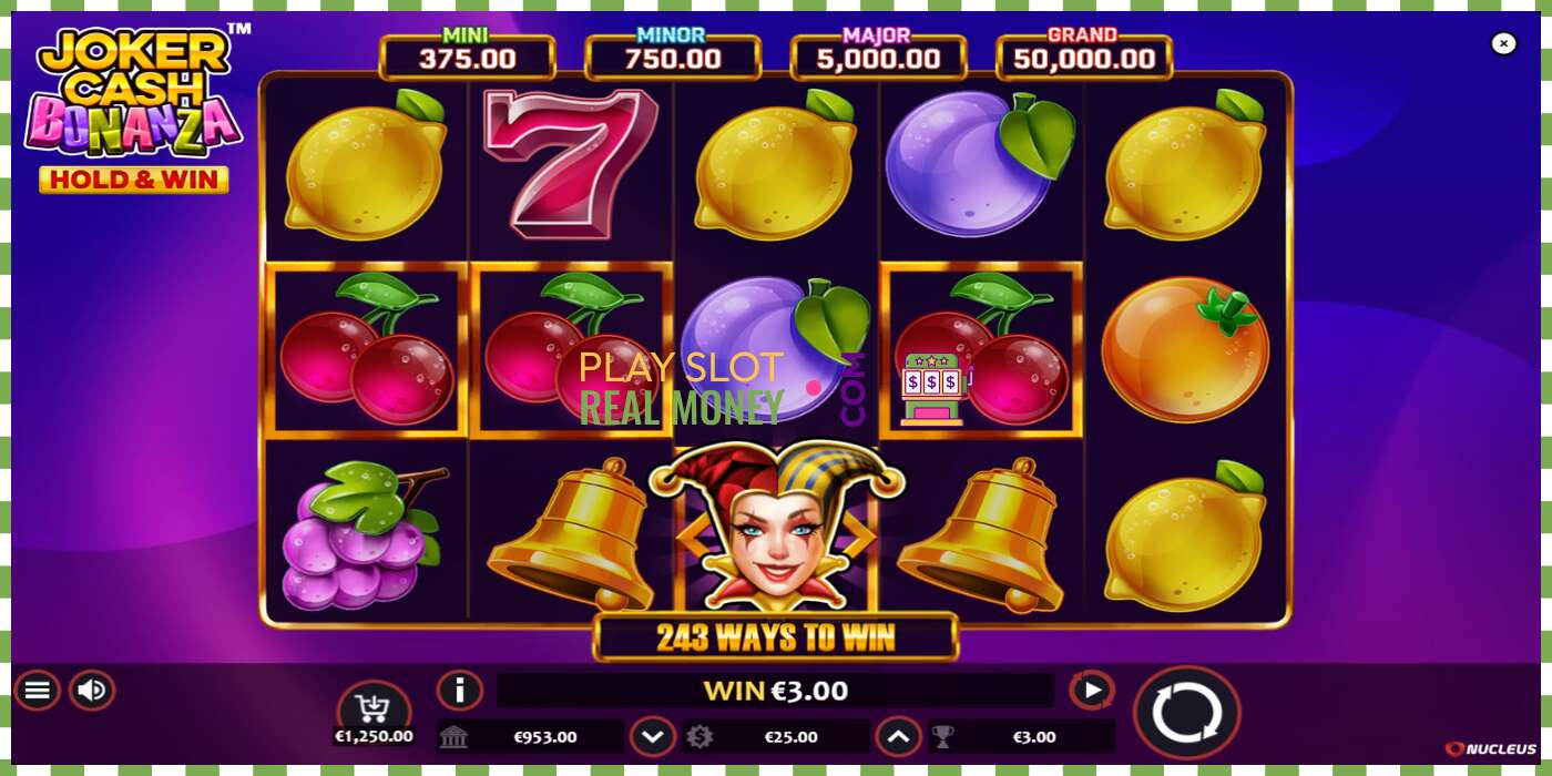 Слот Joker Cash Bonanza - Hold & Win на реальные деньги, картинка - 2