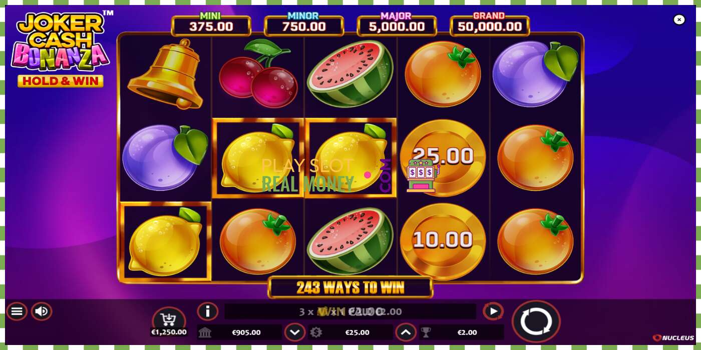 Слот Joker Cash Bonanza - Hold & Win на реальные деньги, картинка - 3