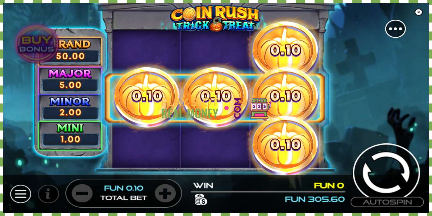 Слот Coin Rush: Trick o Treat на реальные деньги, картинка - 3