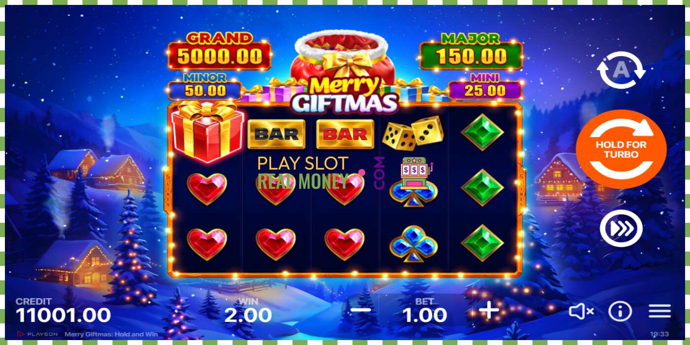 Slots Merry Giftmas par īstu naudu, bilde - 2