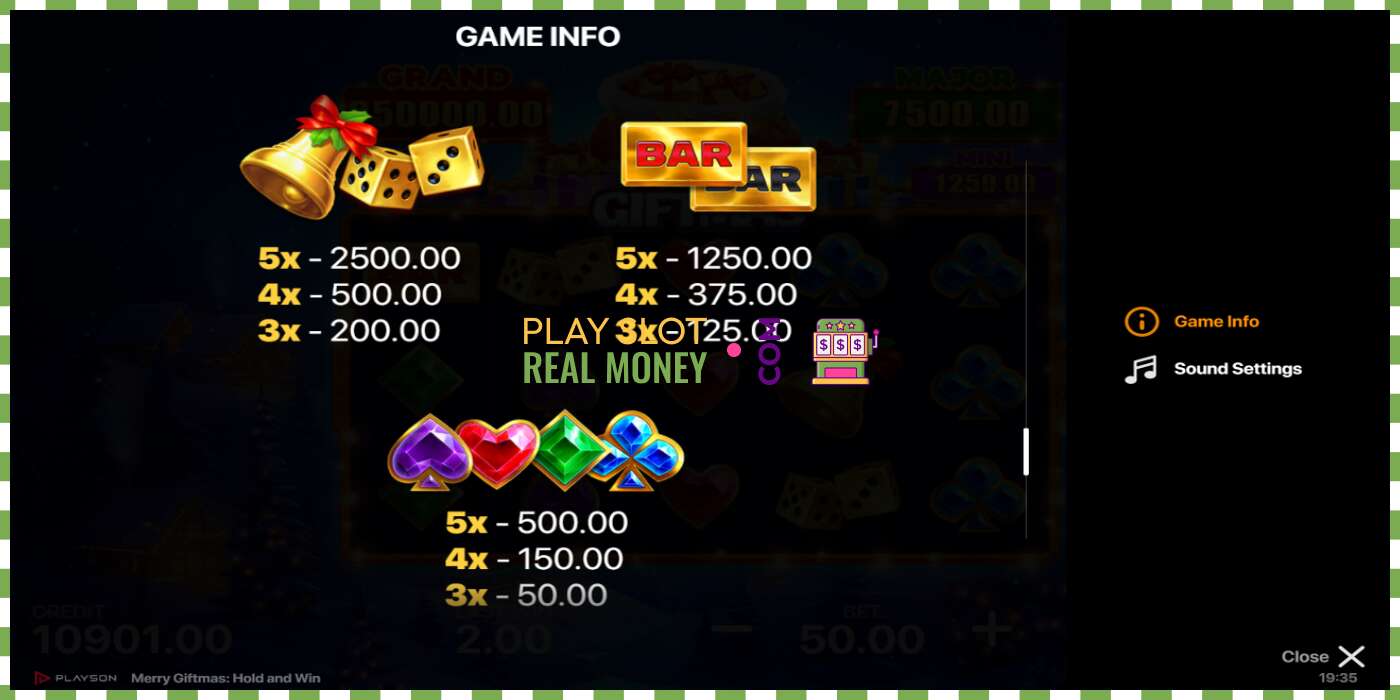 Slots Merry Giftmas par īstu naudu, bilde - 6