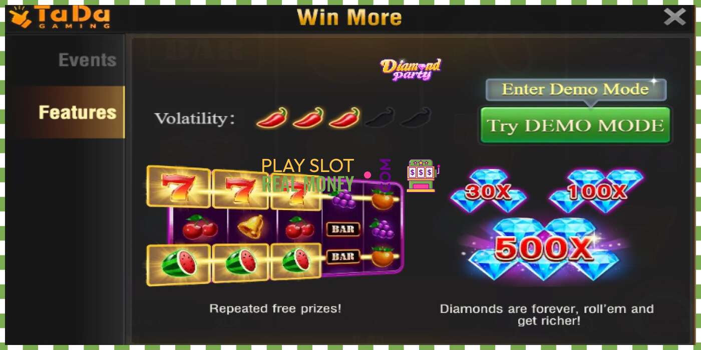 Slot Diamond Party oikealla rahalla, kuva - 4