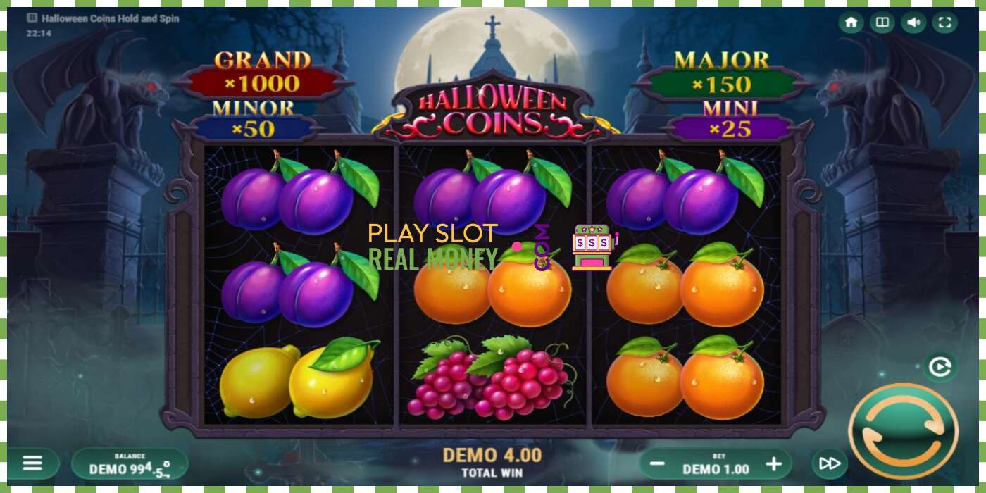 Слот Halloween Coins Hold and Spin на реальные деньги, картинка - 3